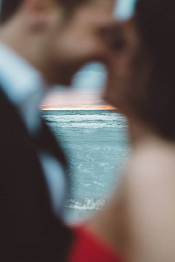 paarshooting strand welle